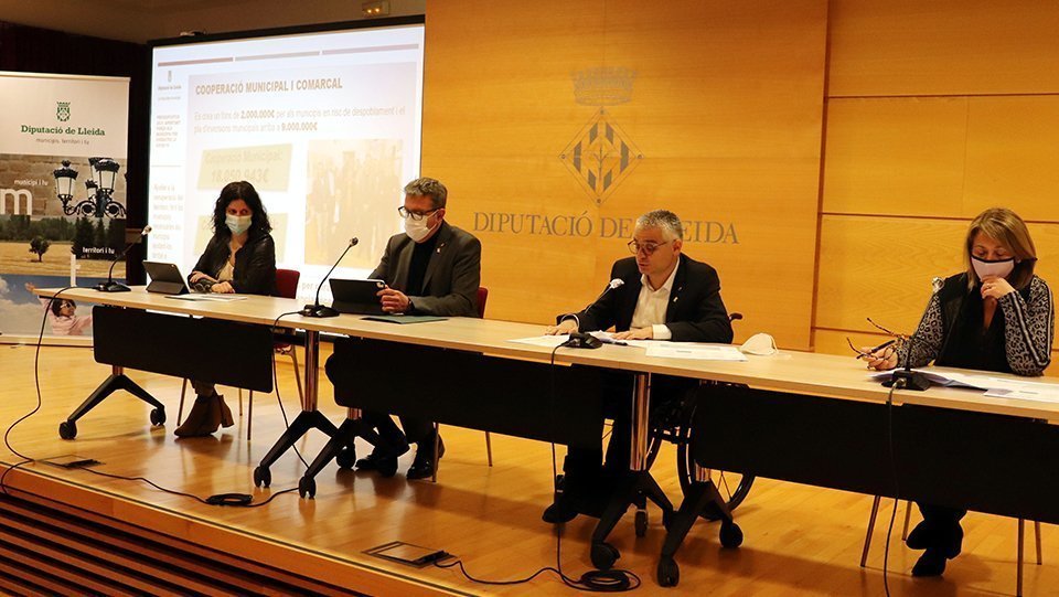 Reunió de la Junta de Govern local de la Diputació de Lleida @Diputació