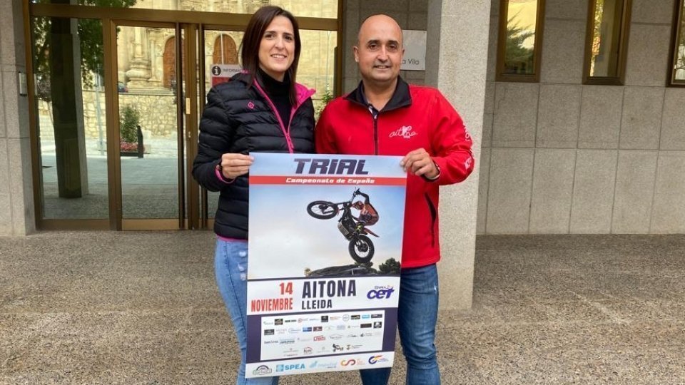 Presentació del Campionat
d’Espanya de trial que acollirà Aitona