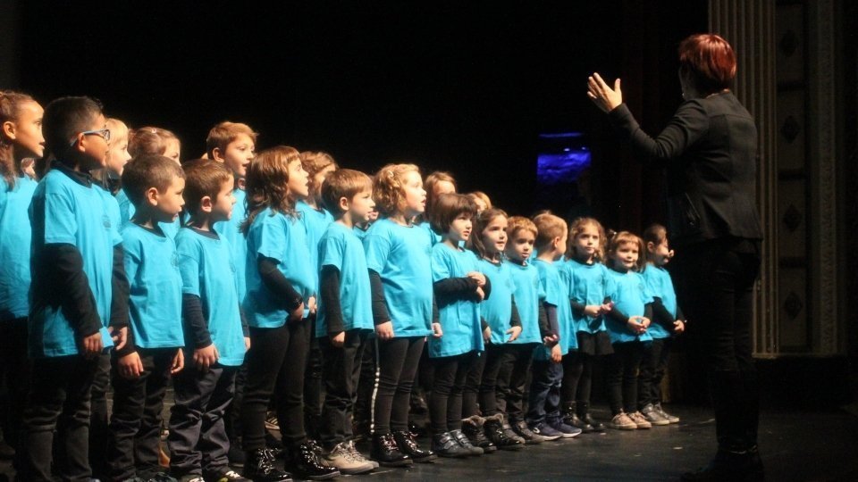 La Coral Infantil Mestre Güell, al concert de Santa Cecília del 2019