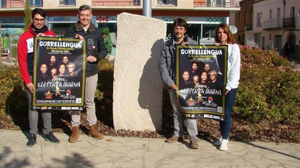 Presentació del Correllengua al Palau d'Anglesola @Palau