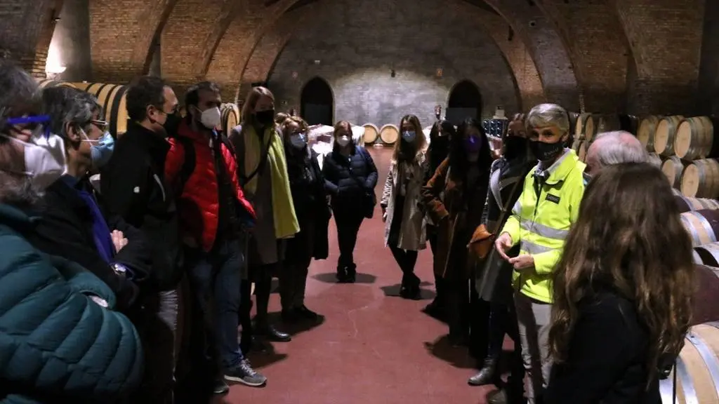 Salvador Miret
Pla obert de la visita guiada a participants del congrés internacional d'economia circular al celler de Raimat, el 16 de novembre del 2021. (Horitzontal)