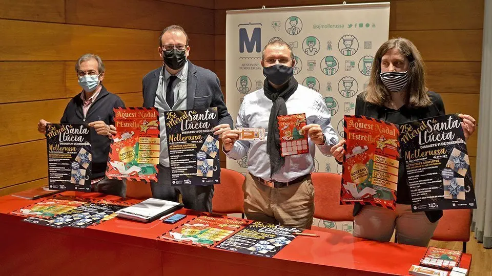 Presenten la campanya de Nadal del 2021 ©MollerussaComercial