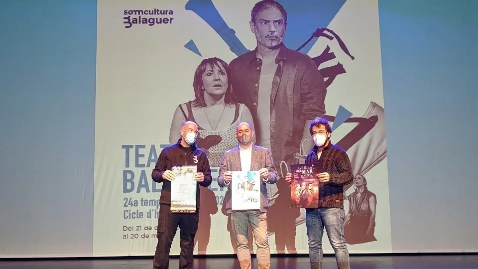 Presentació de la programació cultural d'hiver 2022 de Balaguer.