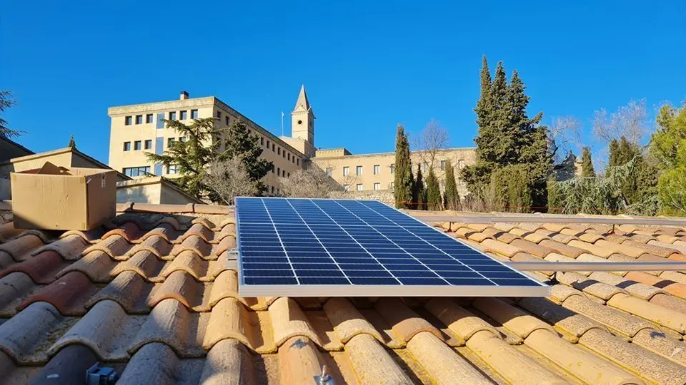 Planta fotovoltaica, Monestir Avellanes ©MAvellanes