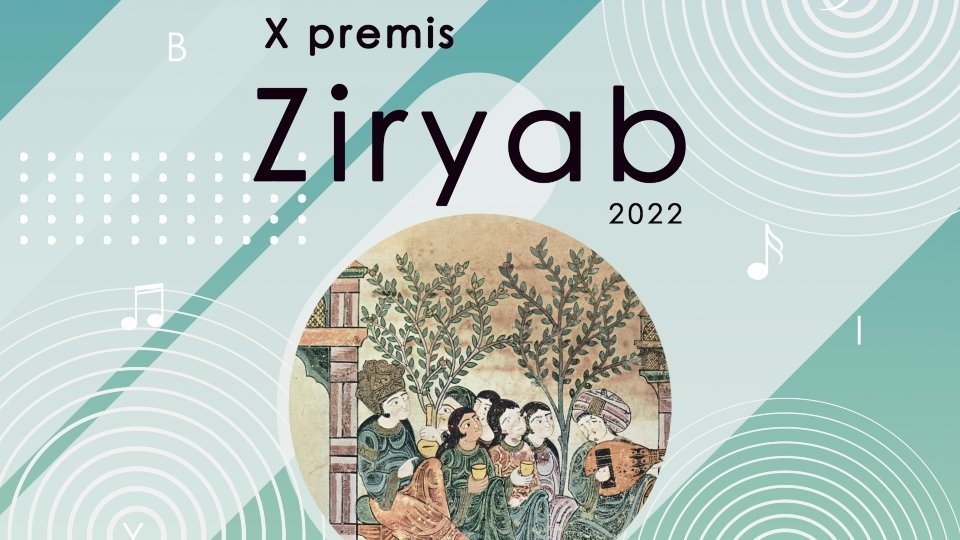 Cartell dels X Premis Ziryab de Balaguer
