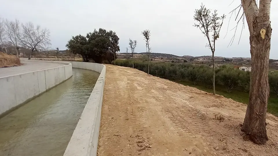 Obres de modernització en  la primera séquia ©JosepAPérez