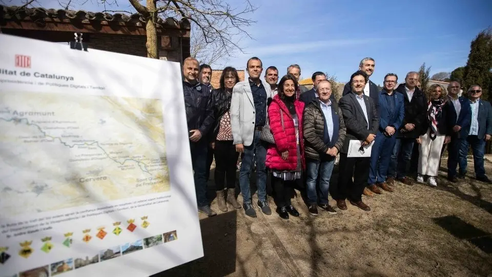 Presentació de la Ruta Cicloturística de la Vall del Sió ©Territoris