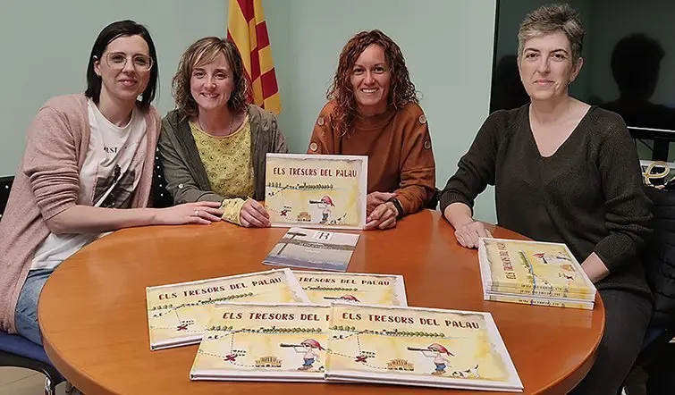 Maica Balcells, Dolors Gou i Marta Roca i Yolanda Cotonat @AjPalau