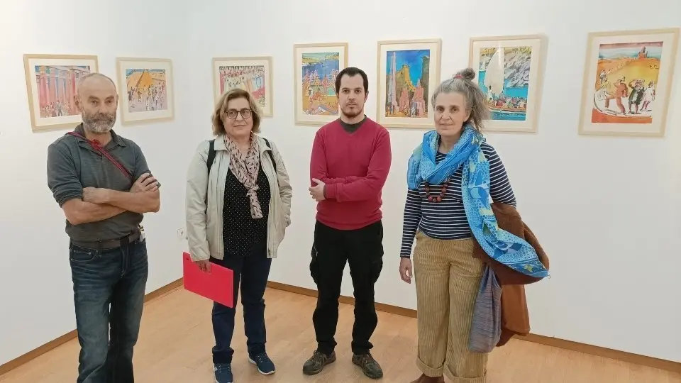 L'exposició 'Lluís Trepat, ninotaire'