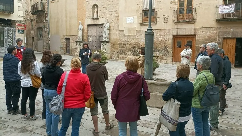 Presentació de la nova ruta dels bombardejos del 1938 a Tàrrega