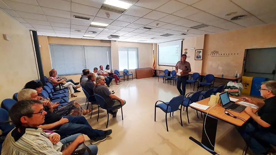 Reunió del CC de les Garrigues i alcaldes de la comarca ©CCGarrigues