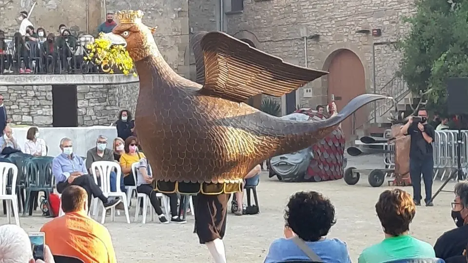 Àliga de Corpus de Cervera. Fotografia: Paeria de Cervera.