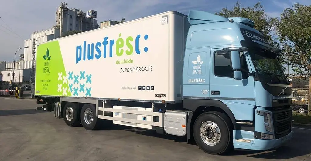 Camions de GNL (gas natural liquat) ©Plusfresc