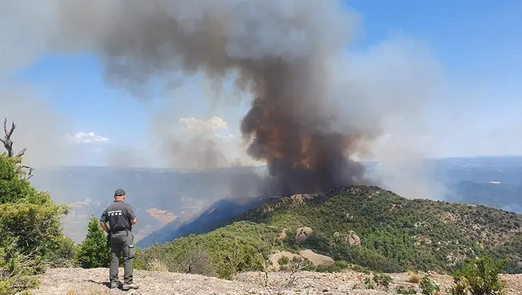 Incendi Peramola i Oliana ©AgentsRurals