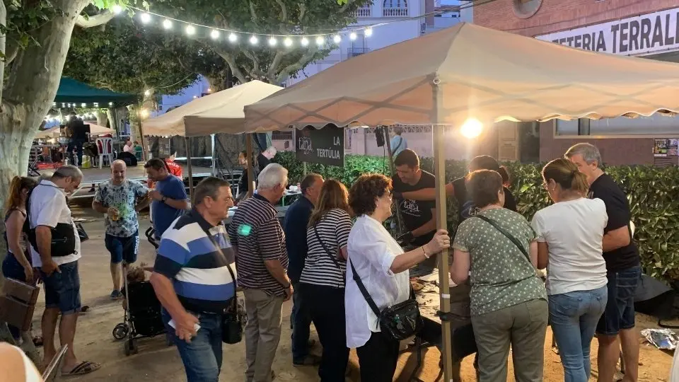 Festa de cloenda de la Ruta de la Tapa de l'edició 2021. Fotografia: Ajuntament de les Borges Blanques.