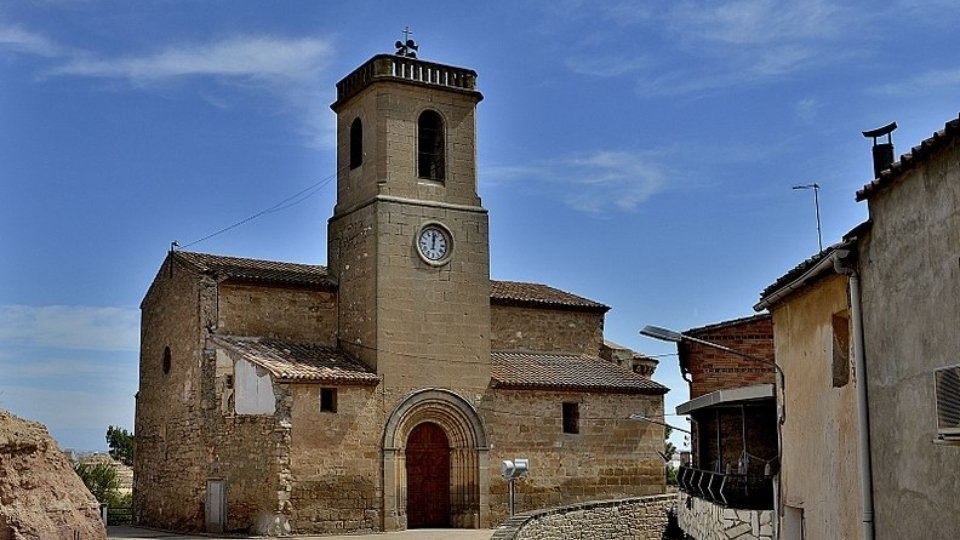 Església de Sant Pere d'Alfés.