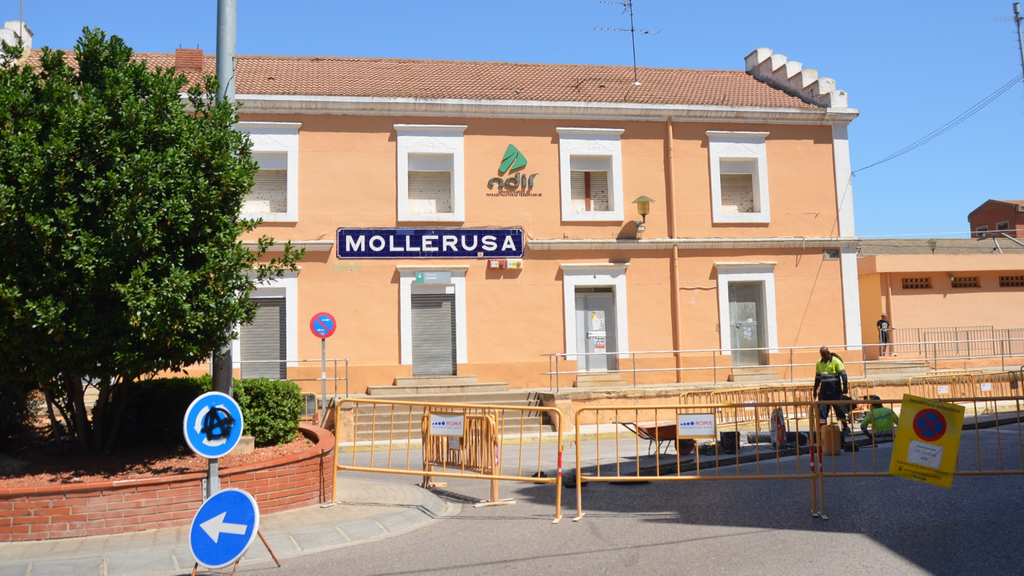 plaça de l'estació - Ajuntament de Mollerussa