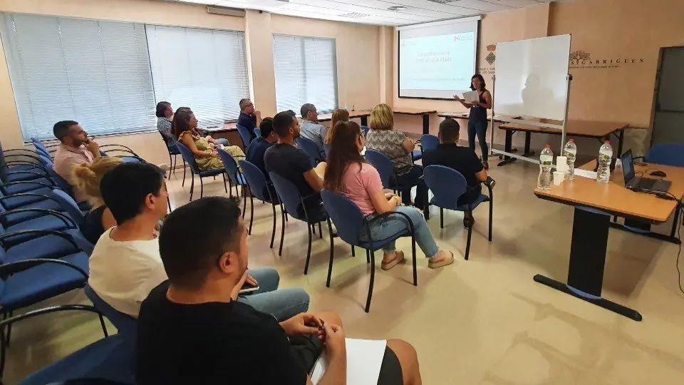 Curs de CPNL al personal treballador del Consell Comarcal de les Garrigues ©CCGarrigues