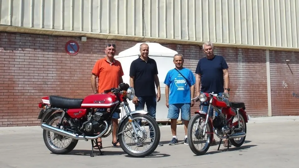 Presentació de la 28a Trobada de Motos Clàssiques Ciutat de Mollerussa. Fotografia: Fira de Mollerussa.