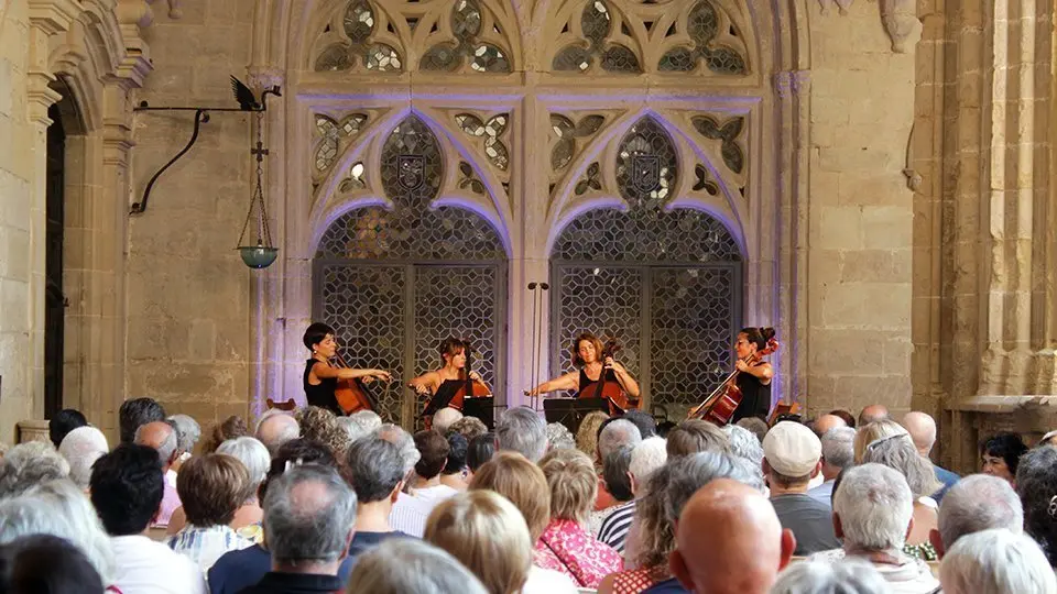 El quartet de violoncels Les Mademoicelli ©Rafael López-Monné