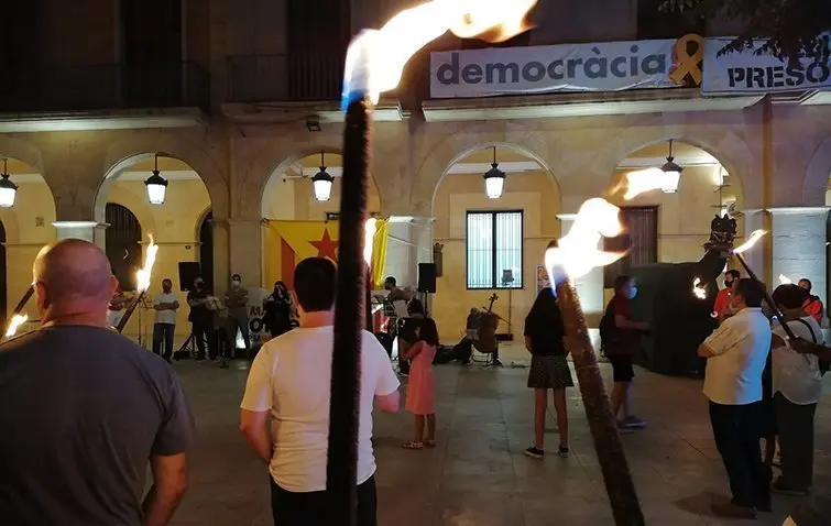 Marxa de Torxes per l'Independència, Mollerussa ©Territoriscat