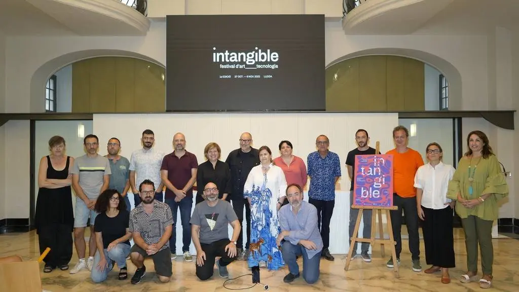 la presentació de la primera edició del Festival Intangible

Fotografia amb alta resolució
©Mario Gas