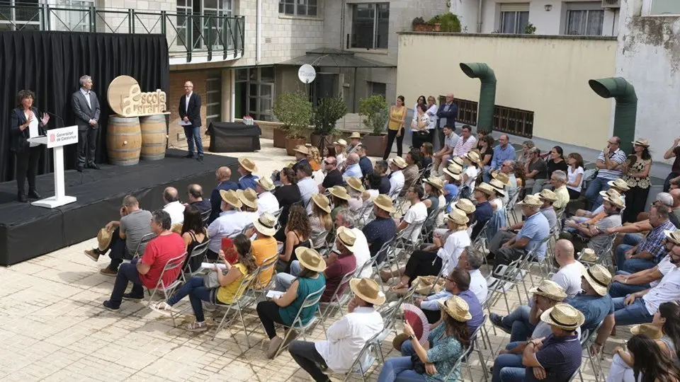 Inauguració del curs a les Escoles Agràries a Gandesa ©AccioClimàtica 2