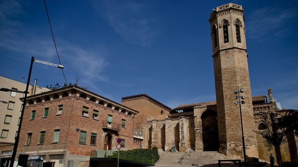 Vista de l'església de Sant Llorenç de Lleida. Fotografia: Cedida.