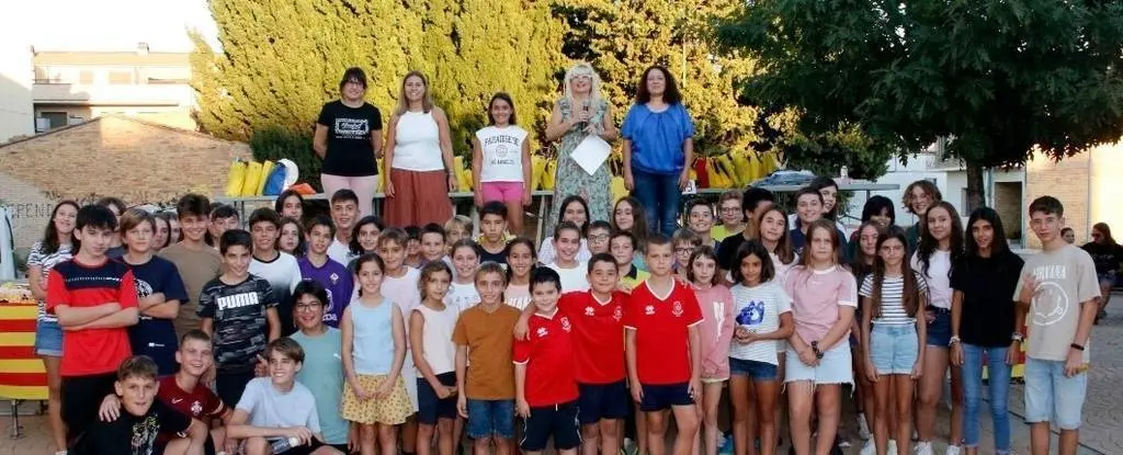 Festa de cloenda de la BiblioCursa d'Alpicat. Fotografia: Ajuntament d'Alpicat.