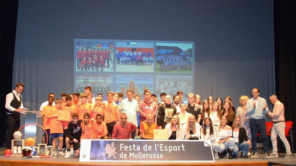 premiats esports d'equip a la festa de l'esport - Ajuntament de Mollerusa