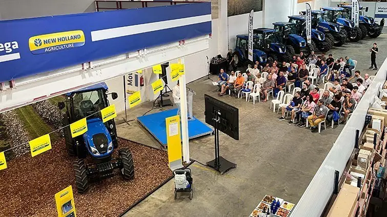 Agrotec, va presentar la nova sèrie T4 FNV Stage de New Holland ©Agrotec