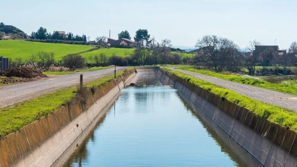 Canal d'Urgell. Fotografia: IRTA.