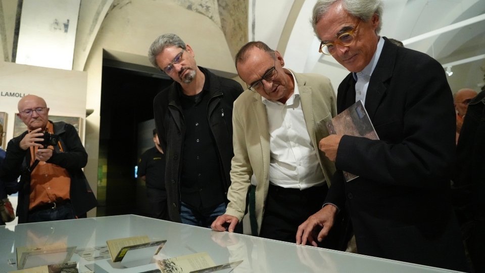El Museu de Lleida exposa 'Jaume Minguell. Camins encreuats' amb motiu del centenari del naixement del pintor targarí. Fotografia: Mario Gascón.