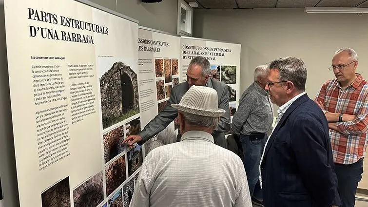 Visita a l'exposició Tota pedra fa paret. La pedra seca a Catalunya @ajBellvís