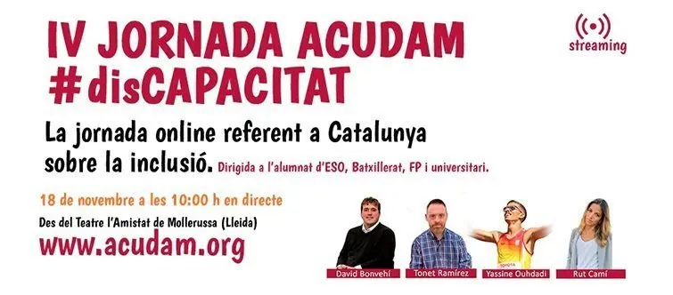 IV Jornada ACUDAM #disCAPACITAT