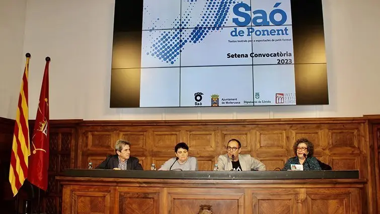 Presentació del premi Saó de Ponent 2023 ©IEI