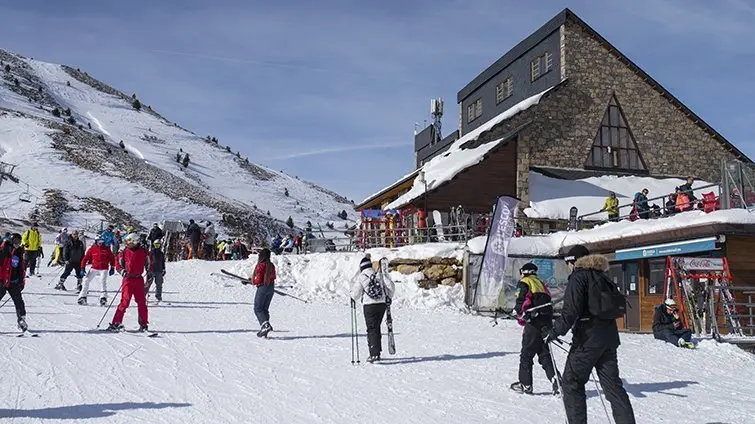 Imatge de l'estació de Boí Taüll ©IolandaSebé