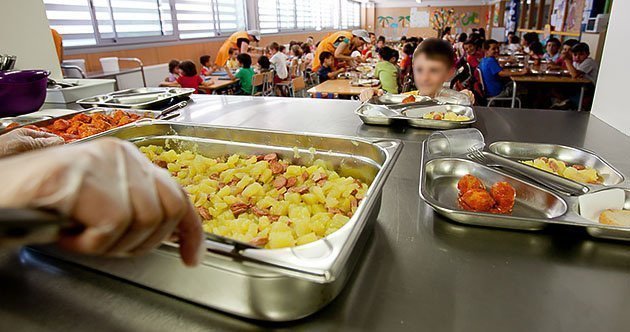 Menjador escolar en un centre educatiu de la demarcació de Lleida ©JosepAPérez