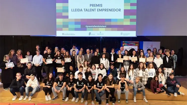 Lliurament dels Premis LLeida Talent Emprenedor ©Territoriscat