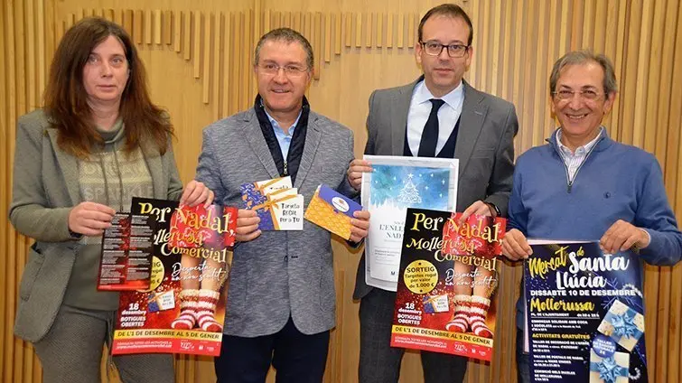 Presentació de la campanya de festes de Nadal a Mollerussa ©EstherBarta