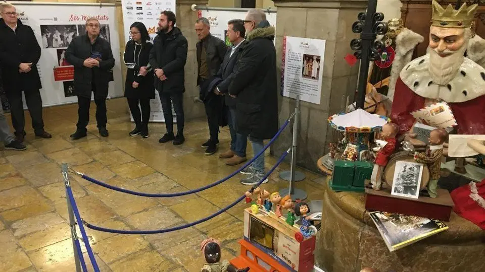 Les joguines de la col·lecció 'Lo Baratillo' formen part de l'exposició dels 'Reis Mags. Lors Reixos de Lleida' instal·lada a la Paeria de Lleida ©AjLleida