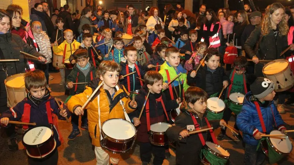 Actuació dels Targalets (parc de nadal de tàrrega)