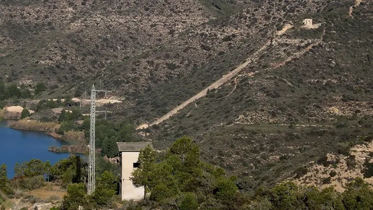 Les sínies de les antigues mines d'Almatret ©SalvadorMiret