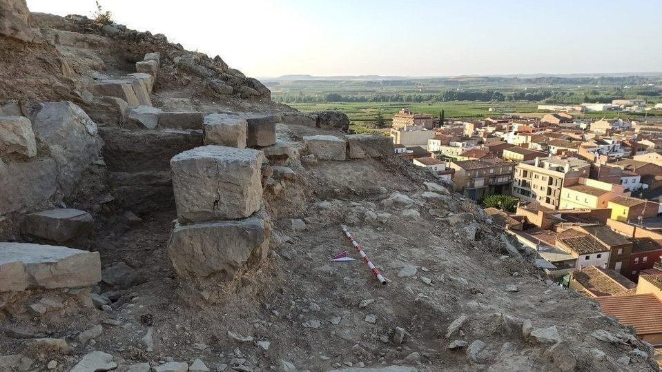 Les troballes arqueològiques al voltant del Castell d'Aitona ©Ajuntament d'Aitona