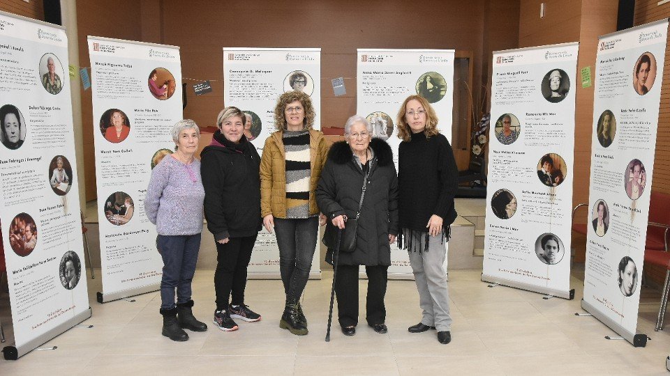 ExpInauguració de l'exposició "Dones Rurals, Dones de Lleida" a càrrec de l'Institut Català de les Dones de Lleida ©AjSidamon