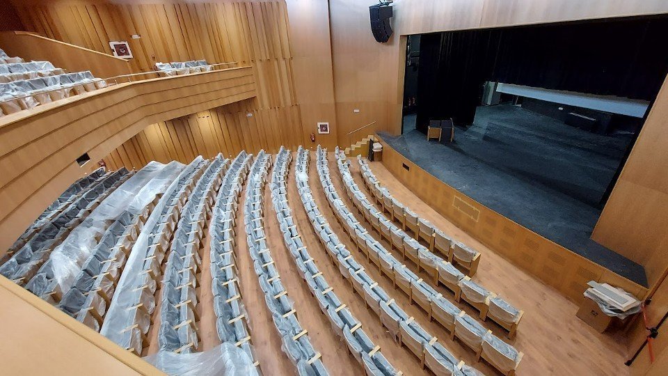 L'Ateneu, el Teatre Municipal de Guissona obre les seves portes després de 10 anys de reformes ©AjGuissona
