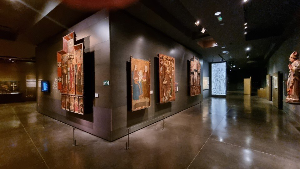 Un dels espais reformats recentment que conformen l'exposició permanent del Museu de Lleida ©Museu de Lleida