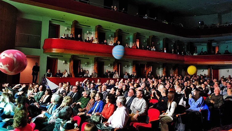 Gala de presentació dels actes del centenari del Teatre L'Amistat ©AjMollerussa