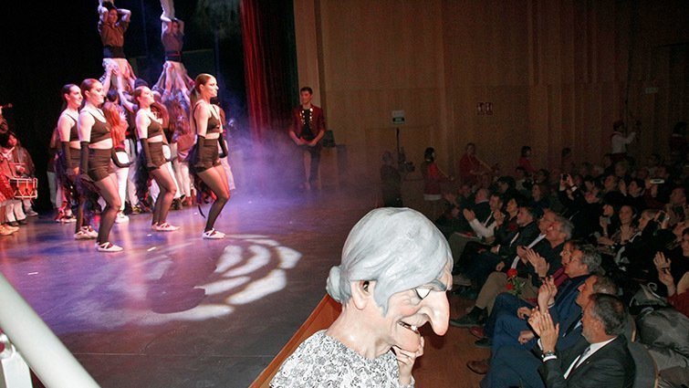 Acte d'inauguració del Teatre Ateneu de Guissona ©Diputació