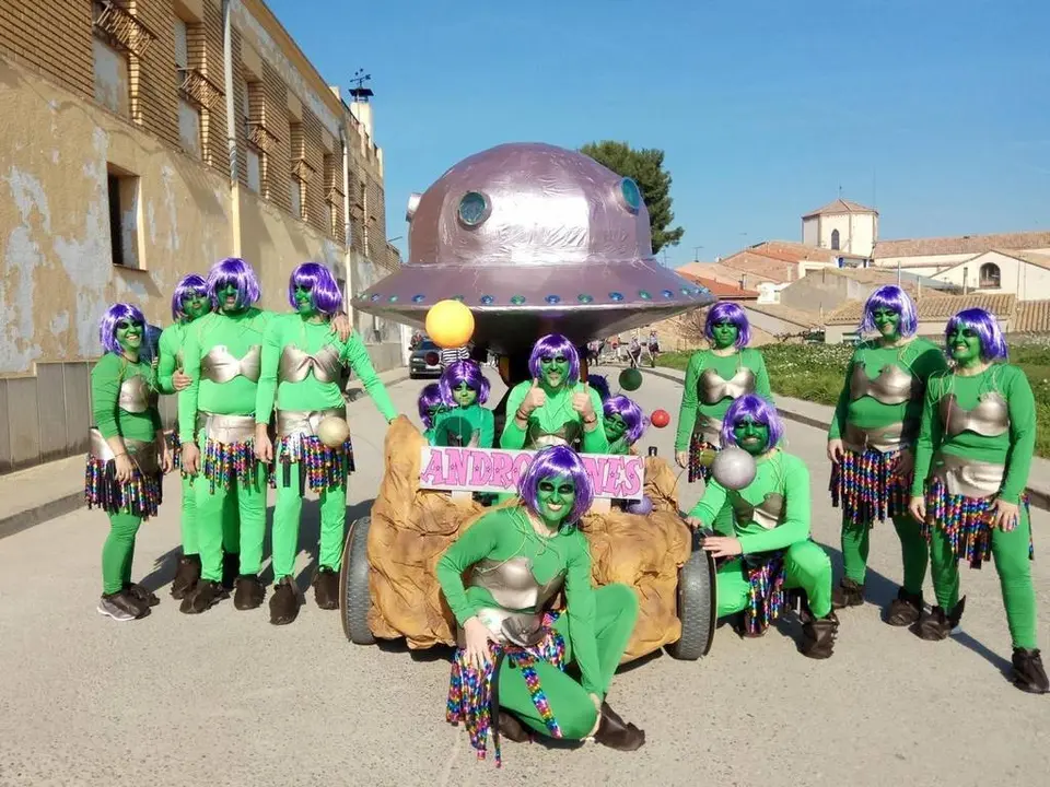 Un dels 'carromatos' del Carnestoltes a Miralcamp en l'edició del 2020 - Foto: Ajuntament de Miralcamp